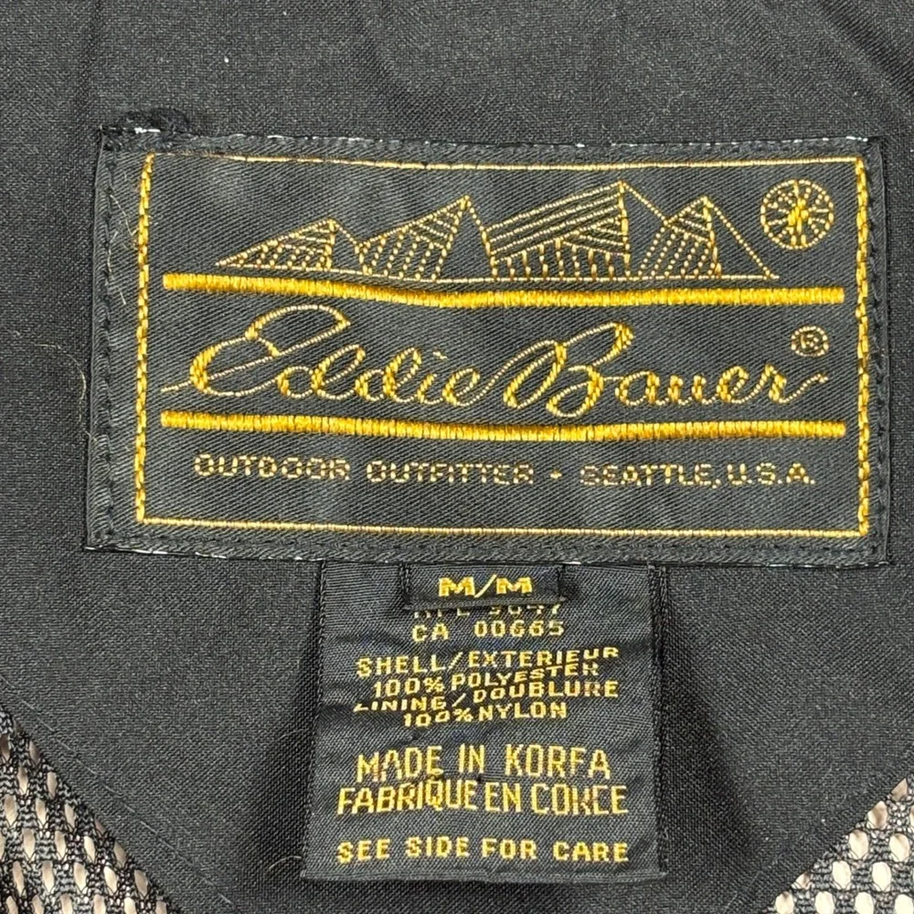 Eddie‎ Bauer Gore-Tex Jacket Womens Medium Red Vintage Mountain Parka Hooded